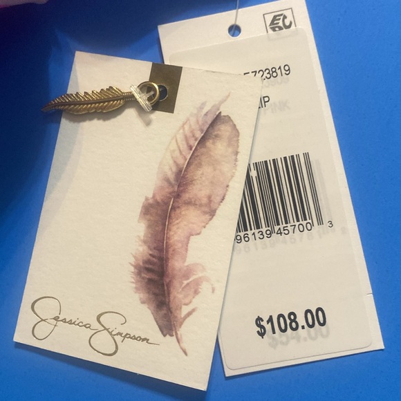 Jessica Simpson Tulip One Piece Halter Swimsuit W/Tieback, Pink, Size M NWT - Picture 7 of 7